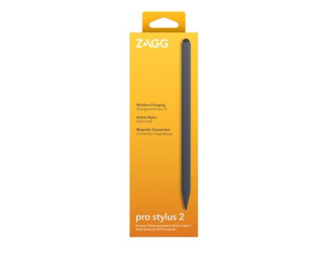 ZAGG-Pro Stylus 2-Universal Stylus-Grey-Intl- Wirelessly charged