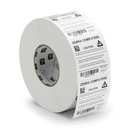 Zebra Label; Paper; 148x210mm; Direct Thermal; Z-Perform 1000D; Uncoated; Permanent Adhesive; 76mm Core