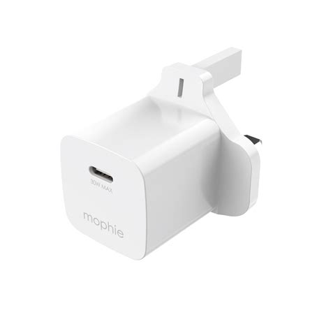 mophie-Wall Adapter-USB-C-30W-GaN-White-EU