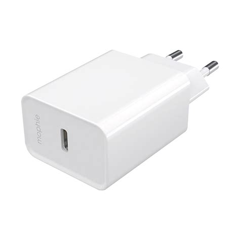 mophie-Essentials-Power Adapter-USB-C-20W-PD-White-EU