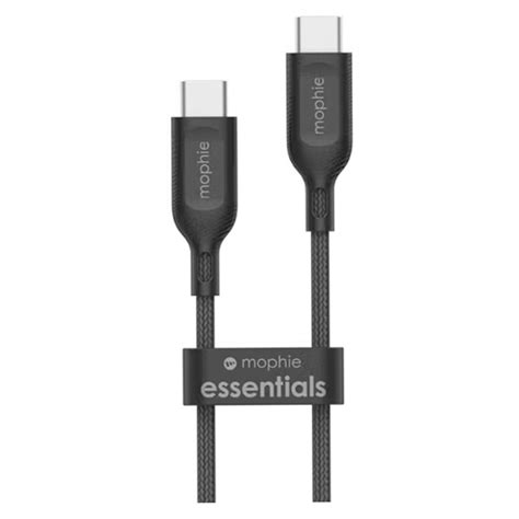 mophie-Essentials-Cable-USBC-USBC-2 meter-Black