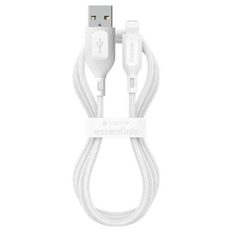 mophie-Essentials-Cable-USBA-lightning-2 meter-White