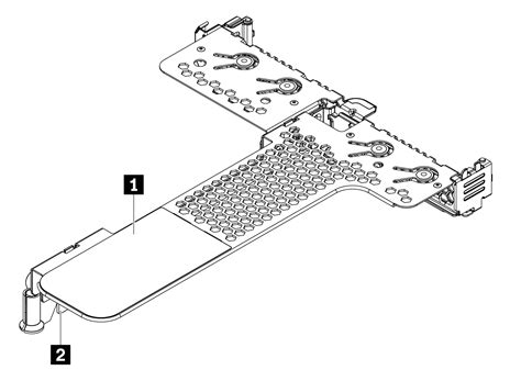 Lenovo ThinkSystem SR630 v2 x16/x16 PCIe G4 Riser 1 LP+FH Option Kit