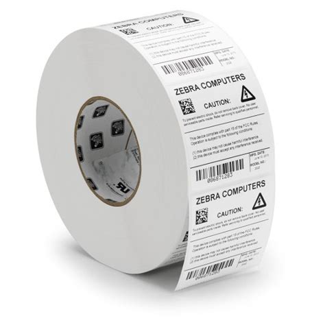 Zebra - Label; Paper; 148x210mm; Thermal Transfer; Z-Perform 1000T; Uncoated; Permanent Adhesive; 76mm Core