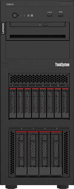 ST250 V3 Xeon E-2468 (8C 2.6GHz 24MB Cache/65W); 1x32GB; O/B; 2.5'' HS (8); 5350-8i; HS 800W Titanium; XCC2 Platinum; No DVD