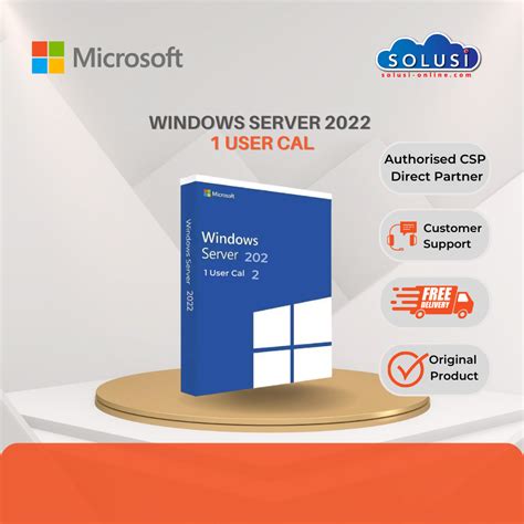 Windows Server 2022 CAL (1 User). 