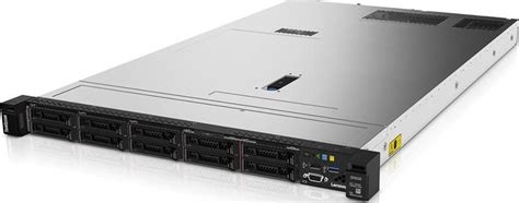 Lenovo ISG ThinkSys SR630; Xeon 4210R (10C/100W/2.4GHz); 1x32GB RD; 9350-8i; no HDD std; 8 BAY HS SFF; no OPT std; 4U; 750W; 3y