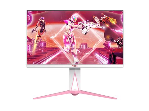 AOC AG275QXR AGON PINK Gaming Monitor|27 inch|IPS FHD 165Hz|1ms|HDMI DP|VESA|Flicker Free;| FreeSync Premium|3YR Warranty