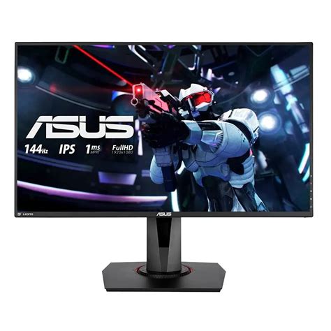 ASUS VG279Q 27'' Full HD 1080p IPS 144Hz 1ms (MPRT) DP HDMI DVI Eye Care Gaming Monitor with FreeSync/Adaptive Sync