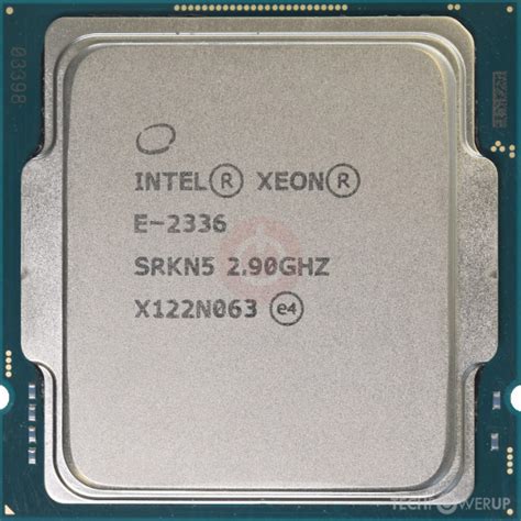 Intel Xeon E-2336 Processor (12M Cache; 2.90 GHz) FC-LGA14A  ;6 cores ; 12 threads (boxed) 