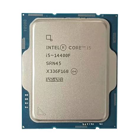 Intel Core i5 14400F Up to 4.7 GHZ; 10 Cores (6P+4E); 16Thread; 20MB Smartcache; 65W TDP; Intel® Laminar RM1 Cooler included; NO