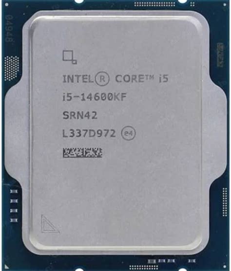 Intel Core i5 14600KF Up to 5.3 GHZ; 14 Cores (6P+8E); 20Thread; 24MB Smartcache; 125W TDP; NO GRAPHICS LGA1700