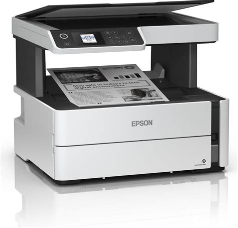 Epson EcoTank M2170 Mono 3-in-1 Printer with USB, Ethernet, WiFi and Wi-Fi Direct; Print, Copy and Scan; 39 ppm; 250 Sheet tray; Auto Duplex; Includes 11000 pages yield; Warranty 1 Year carry-in