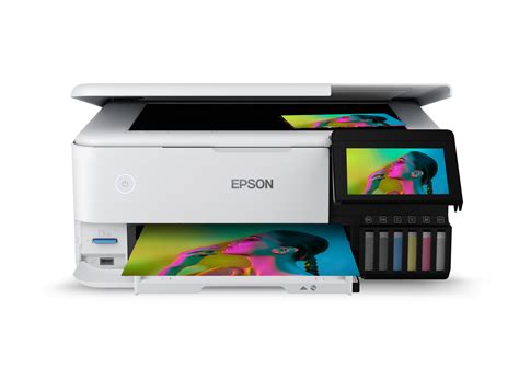 Epson EcoTank L8160 3-in-1 A4 6-ink photo printer; Print, Copy and Scan; 6-colour Epson Claria ET Premium Ink; Prints up to 2,300 high-quality photoswith the replacement ink bottles; Wi-Fi, Wi-Fi Direct, Ethernet and Apple AirPrint enabled; Print direct from SD Card; CD/DVD Print; A4 and photo-size paper trays plus two rear feeds for thicker media; Print sharp text on A4 documents with the pigment black ink; Warranty 1 Year Carry-in