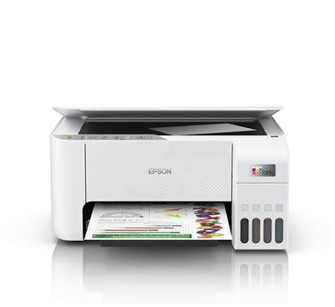 Epson EcoTank L3256 3-in-1 with Wi-Fi Direct Printer WHITE; Print, Copy & Scan; Includes ink in the box for 8100 pages black and 6500 pages in colour; 33pm black and 15 ppm colour; 100 sheet paper tray; manual duplex; Warranty 1 year carry-in