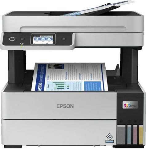 Epson EcoTank L6490 4-in-1 with WiFi, WiFi-Direct and Ethernet; Print, Copy, Scan and Fax; Includes ink in the box for 13300 pages black and 5200 pages in colour; 37ppm black and 23 ppm colour; 250 sheet paper tray; 35-page ADF; Auto duplex; Wi-Fi, Wi-Fi Direct, Ethernet & free mobile printing apps; Warranty 1 year carry-in