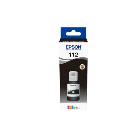 Epson 112 EcoTank Pigment Black ink bottle (127 ml)