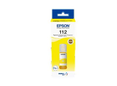 Epson 112 EcoTank Pigment Yellow ink bottle (70 ml)