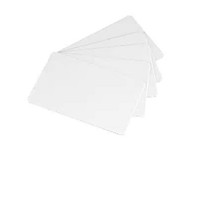 EVOLIS CLASSIC BLANK WHITE CARDS 30 MIL BOX OF 500