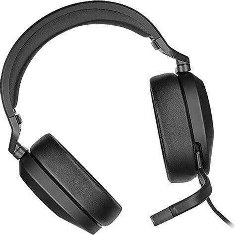 HS65 Premium Carbon Headset; 50mm Audio Drivers; Omnidirectional Mic - Console Ready. 