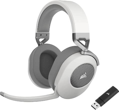 HS65 Premium White Headset; 50mm Audio Drivers; Omnidirectional Mic - Console Ready. 