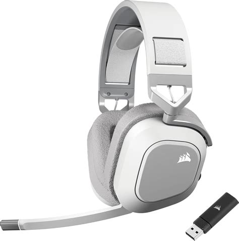 HS80 MAX WIRELESS Premium Carbon Headset; Spatial Audio; 50mm Audio Drivers; Omni-directional Microphone - PC/ Mac/ PlayStation 