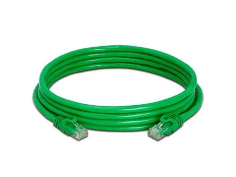 RCT - CAT6 PATCH CORD (FLY LEADS) 1M GREEN