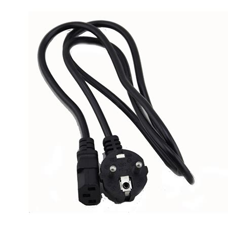 Y Dedicated Power Cable (PC+Monitor); 3-pin plug to 2 x IEC; 3m