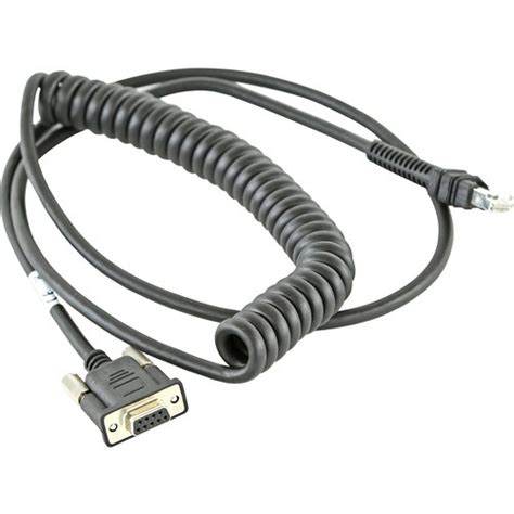 Cable - RS232: DB9 Female Connector; 9ft. (2.8m) Coiled; Power Pin 9; -30°C