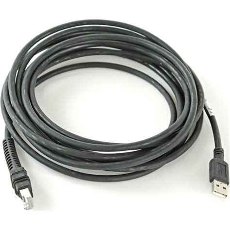 Zebra Cable - USB: Series A Connector; 15ft. (4.6m) Straight