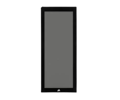 iCUE 4000X Front Tempered Glass Panel; Black