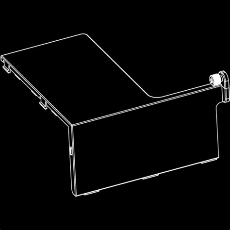 iCUE 5000T PSU Shroud Extension Cover; Black