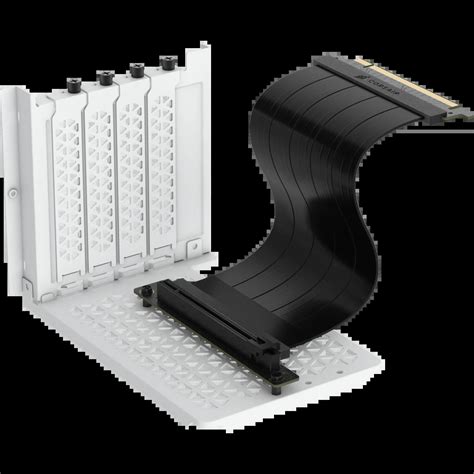 Corsair 6500 Series Vertical Mount Kit; White