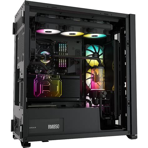 Corsair iCUE 7000X RGB Tempered Glass Full-Tower ATX PC Case
3x 2.5" Drive Bays, 6x 3.5" Drive Bays
Fan layout: Front 4x 120mm, 3x 140mm, Top 3x 120mm ,3x 140mm, Side 4x 120mm, Rear 1x 120mm, 1x 140mm.  4x SP140 RGB ELITE fans Included with Commander Core XT
4x USB 3.0, 1x USB 3.1 Type-C
Colour: White
Mini-ITX, Micro-ATX, ATX, E-ATX
