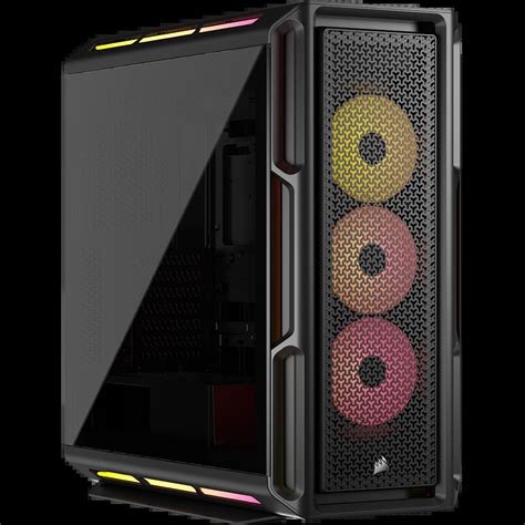 Corsair 5000T Mid-Tower High-Performance PC Case
4x 2.5" Drive Bays, 2x 3.5" Drive Bays
Fan layout: Front 3x 120mm, 2x 140mm; Top 3x 120mm ,2x 140mm, Side 3x 120mm, Rear 1x 120mm
4x USB 3.0, 1x USB 3.1 Type-C
Colour: White
Mini-ITX, Micro-ATX, ATX, E-ATX