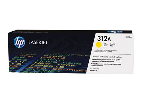 HP 312A Yellow Original LaserJet Toner Cartridge;2;700 pages. (. Commercial Colour MFP - M476 Series). 
