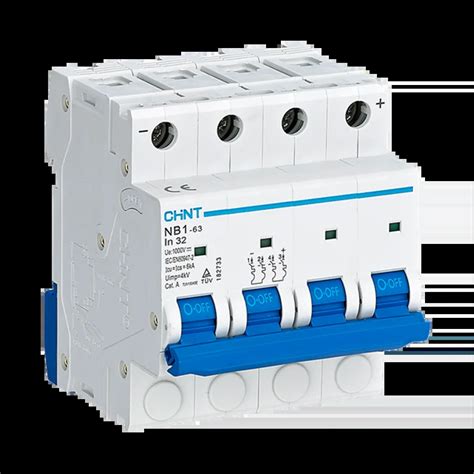 Solar PV DC Circuit Breaker (Isolator) 4P 1000V 