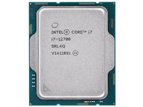 Intel Core I7-12700 - Tray S RL4Q