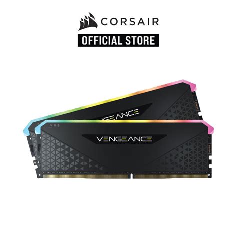 Corsair VENGEANCE RGB RS 64GB (2 x 32GB) DDR4 DRAM 3600MHz C16 Memory Kit; 18-22-22-42; 1.2V; Black