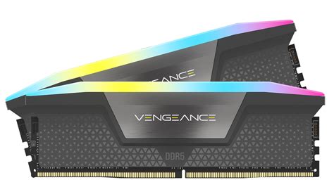 CORSAIR VENGEANCE RGB DDR5 16GB 16GB (1 x 16GB) DDR5 6000 CL36-44-44-96 1.35V Intel XMP & AMD EXPO - GREY