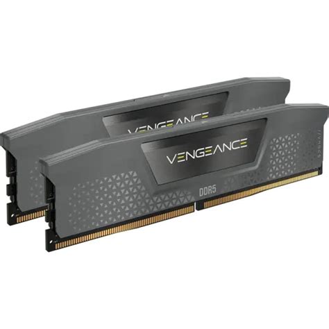 Corsair VENGEANCE RGB DDR5 32GB (2x16GB) DDR5 6000 CL36-44-44-96 1.4V  Intel XMP and AMD EXPO Memory - Grey. 