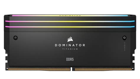 Corsair DOMINATOR TITANIUM 96GB (2 x 48GB) DDR5 7000 CL40-52-52-114 1.40V Intel XMP - BLACK