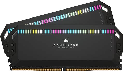 Corsair DOMINATOR RGB DDR5 64GB (2 x 32GB) DDR5 6400 CL32-40-40-84 1.40V Intel XMP - BLACK