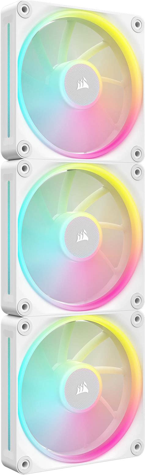 CORSAIR LX RGB Series; iCUE LINK LX120 RGB White; 120mm Fan; Triple Pack