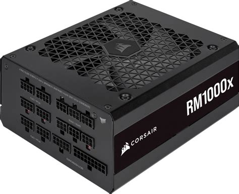 Corsair RM1000x Shift  —1000 Watt 80 PLUS Gold;10yr Warranty. ATX (1); EPS (2);PCI-E (4);12VHPWR (1);PATA (8);SATA (12)