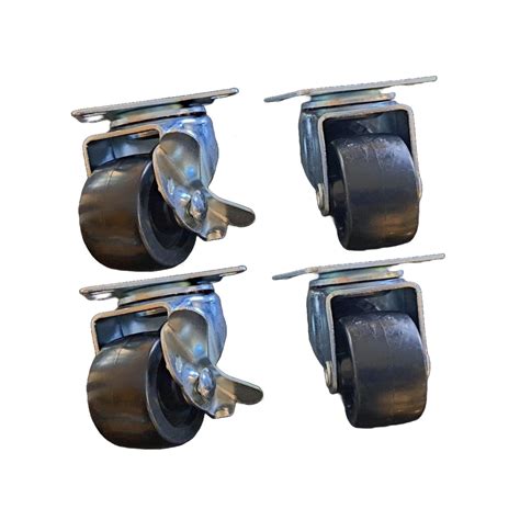 RCT SET OF 4 CASTORS 2x break 2x std. 