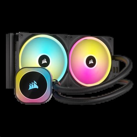 Corsair iCUE LINK H115i RGB Liquid CPU Cooler - QX140 RGB Fans - 280mm Radiator - Fits Intel® LGA 1700; AMD® AM5 - Hub included