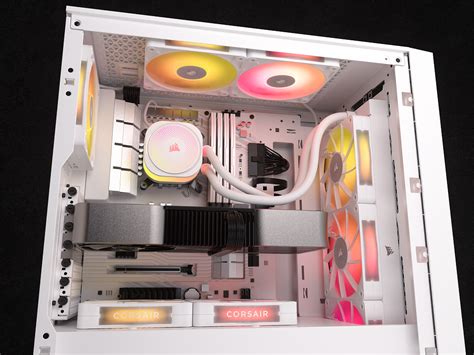 Corsair iCUE LINK TITAN 360 RX RGB Liquid CPU Cooler - White _ RX120 RGB Fans _ Fits Intel LGA 1851/1700; AMD® AM5/AM4. 