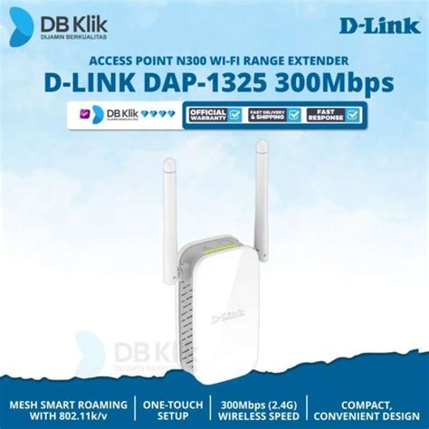 D-LINK WIRELESS N ACCESS POINT RANGE EXTENDER 300MBPS