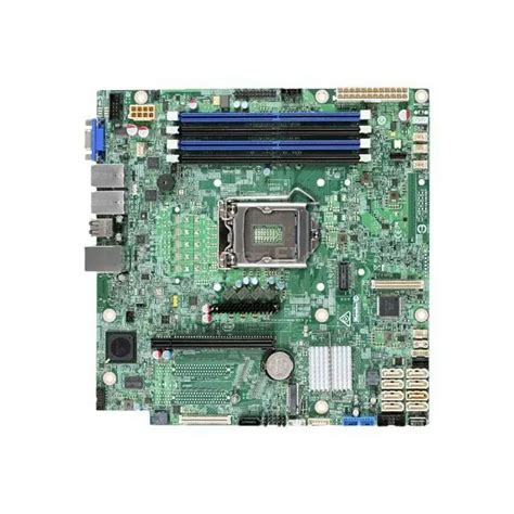 INTEL S1200SPO SERVER BOARD - SKT1151 - REFRESH E3-1200v6 - rack only no I/O shield; Integrated RAID module